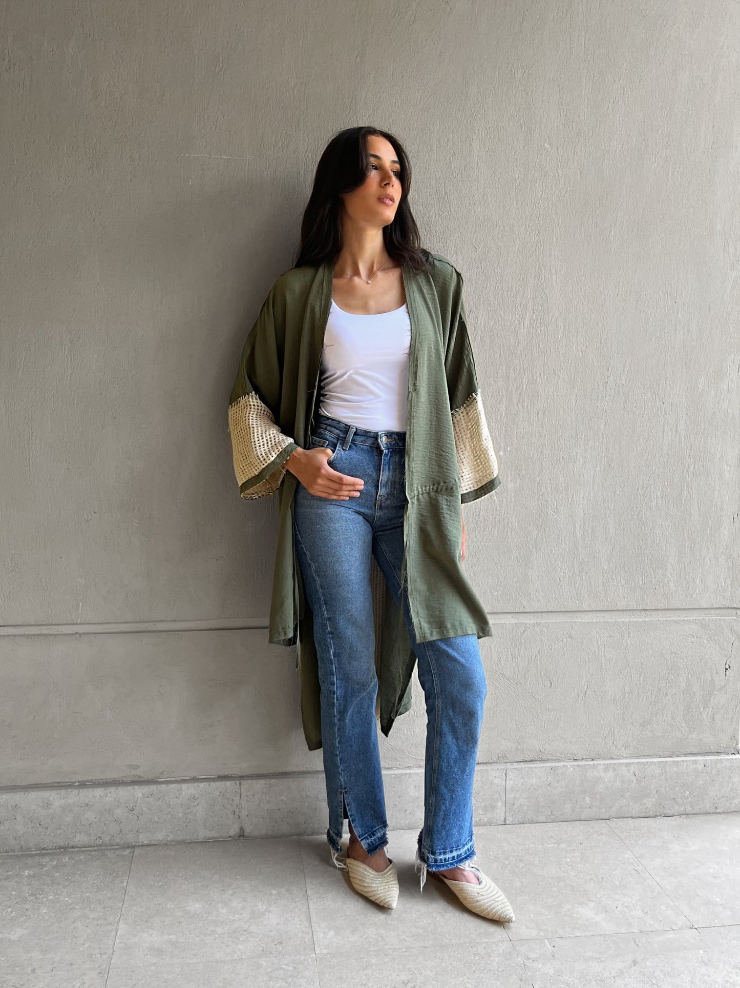 Kheish Kimono Olive