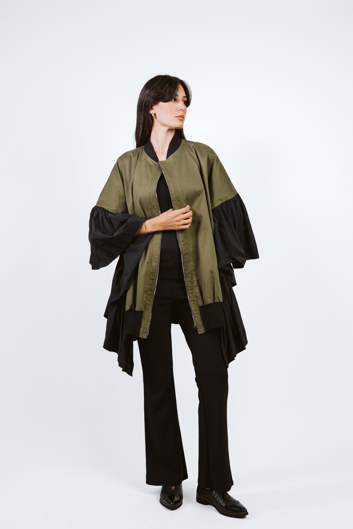 Butterfly Olive Jacket